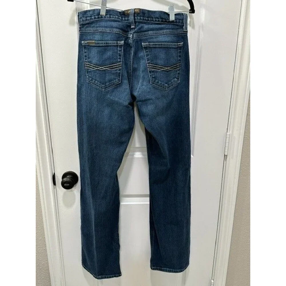 Ariat M5  Straight Leg Jeans Mens 30x34 Medium Wash Denim Western Cowboy